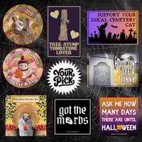 Individual Spooky Sticker 