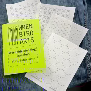 Image of Washable Mending Transfer Sheets - See all Designs