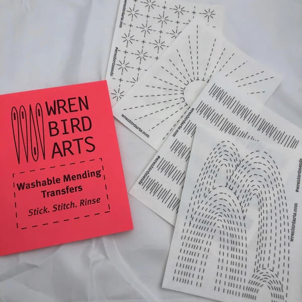 Image of Washable Mending Transfer Sheets - See all Designs
