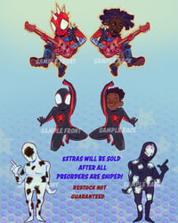 Image 2 of Acrylic Epoxy Spiders 3.5"