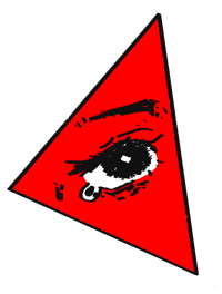 Eye Triangle - Sticker
