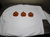 pumpkin flower sweatshirt