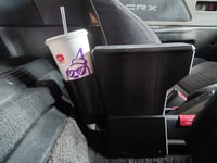 Image 5 of 1988-1991 Honda CRX Arm Rest with CUP HOLDER Accessory
