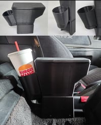 Image 2 of 1988-1991 Honda CRX Arm Rest with CUP HOLDER Accessory