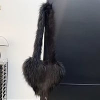 Image 6 of Faux Fur Crossbody 