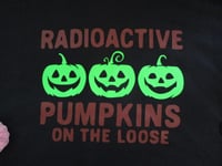 Image 2 of radioactive pumpkins t-shirt
