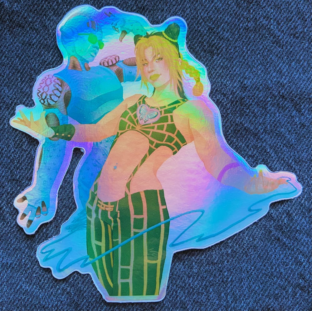 Image of jolyne cujoh JOJO'S BIZARRE ADVENTURE sticker
