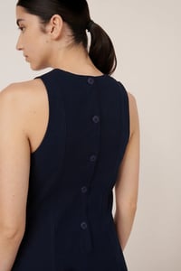Image 4 of kowtow framework dress navy