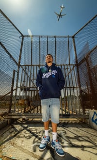 Image 1 of Ballers Hoodie V4 Navy ed.