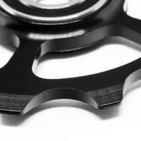 Image 4 of Ceramic Jockey Wheel Set - 13T+13T Oversized Alloy Wheels - MTB