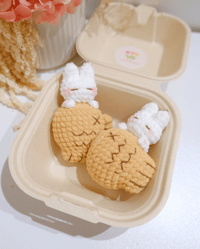 Image 2 of Taiyaki Bunny Keychain