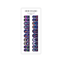 Image 4 of VILLAINS & LATTES HALLOWEEN NAIL DECALS 