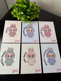 Image 1 of Cute trendy bear like Art Prints, Macaron Monsters Art Prints