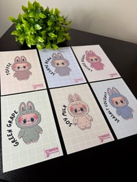 Image 2 of Cute trendy bear like Art Prints, Macaron Monsters Art Prints