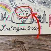 Image 4 of DEAD SPHERE 2024 Ink painting art PRINT Card and Mini Poster