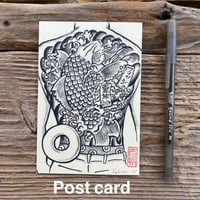 Image 3 of PHISH summer 2024 Ink painting art PRINT Card and Mini Poster