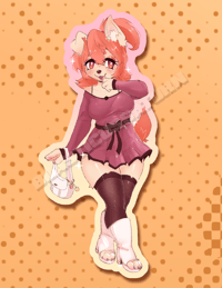 Image 2 of Date Night Biscuit - Vinyl Sticker