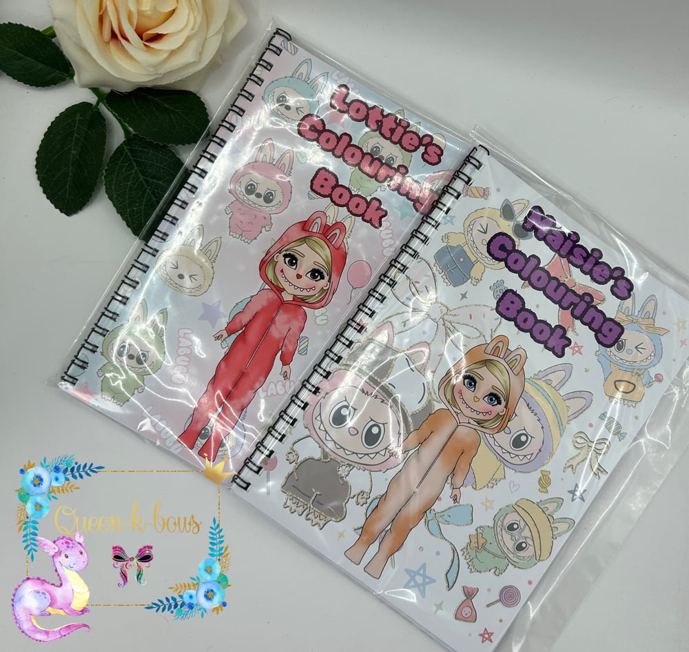 Image of Little monster colouring books 