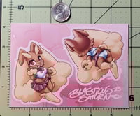 Image 3 of Short Skirt Lop - Sticker Sheet