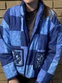 Image 2 of Blue Quilted Jacket