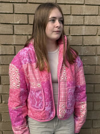 Image 1 of Pink Quilted Jacket