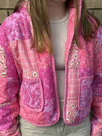 Image 2 of Pink Quilted Jacket