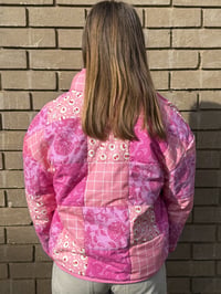 Image 3 of Pink Quilted Jacket