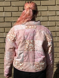 Image 2 of Light Pink Quilted Jacket
