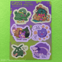 Gross Pokémon Sticker Sheet