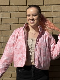 Image 5 of Light Pink Quilted Jacket