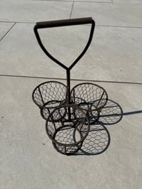 Image 3 of Rustic Metal Plant Holder 