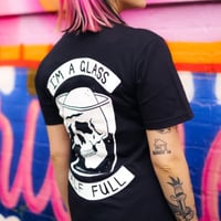 Image 2 of The Black Half Full Tee