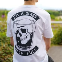 Image 2 of The White Half Full Tee