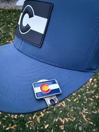 Image 2 of Colorado Golf Ball Marker - Colorado Magnetic Hat Clip for Golf - Gift for Golf Dad - Colorado St...