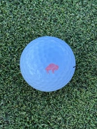 Image 2 of Buffalo Golf Ball Stamp - Gift for Buffalo Fan - Vintage Buffalo Custom Golf Ball Marker - Person...