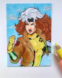 Image 2 of Commission for a Hand-Drawn Artist Trading Card (ACEO) • Artist Sketch Card • Sci-Fi • Fantasy