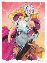 Image 2 of Commission for a Hand-Drawn 9 x 12 Pin-up • Sci-Fi • Fantasy • Comics • Pop Culture