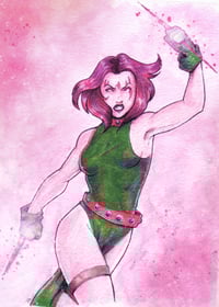 Image 3 of Commission for a Hand-Drawn 9 x 12 Pin-up • Sci-Fi • Fantasy • Comics • Pop Culture