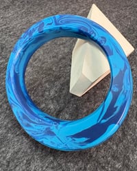 Image 2 of NEW! blue ink bangle