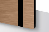 Image 3 of Brushed Copper Effect Hello Horse Stable Plate – Includes Lifetime Subscription