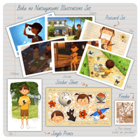 Boku no Natsuyasumi Illustration Set [PRE-ORDER]