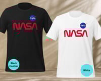 Image 5 of Colorful NASA Logo T-Shirt – Bright, Vibrant Space Style for Sci-Fi Fans
