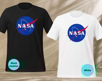 Image 5 of Vibrant NASA Logo III T-Shirt – Bright Space Style for Sci-Fi Fans