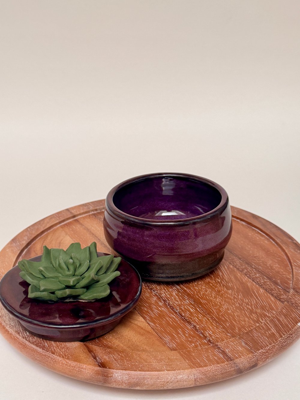 Image of Succulent Jar with Lid