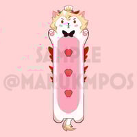 Image 2 of Cute Cat Lucifer Acrylic Bookmark