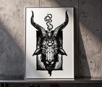 Image 1 of BAPHOMETH PRINT 