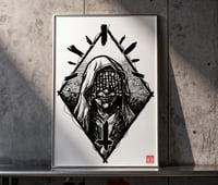 Image 1 of The Black Tibetan Eye PRINT 