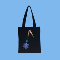 Image 2 of Rainbow Flail Tote Bags