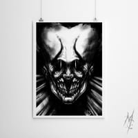 Image 2 of EVIL CLOWN PRINT 