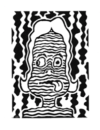 Image 1 of "MID-SCROLL BREAKDOWN" LINOCUT PRINTS